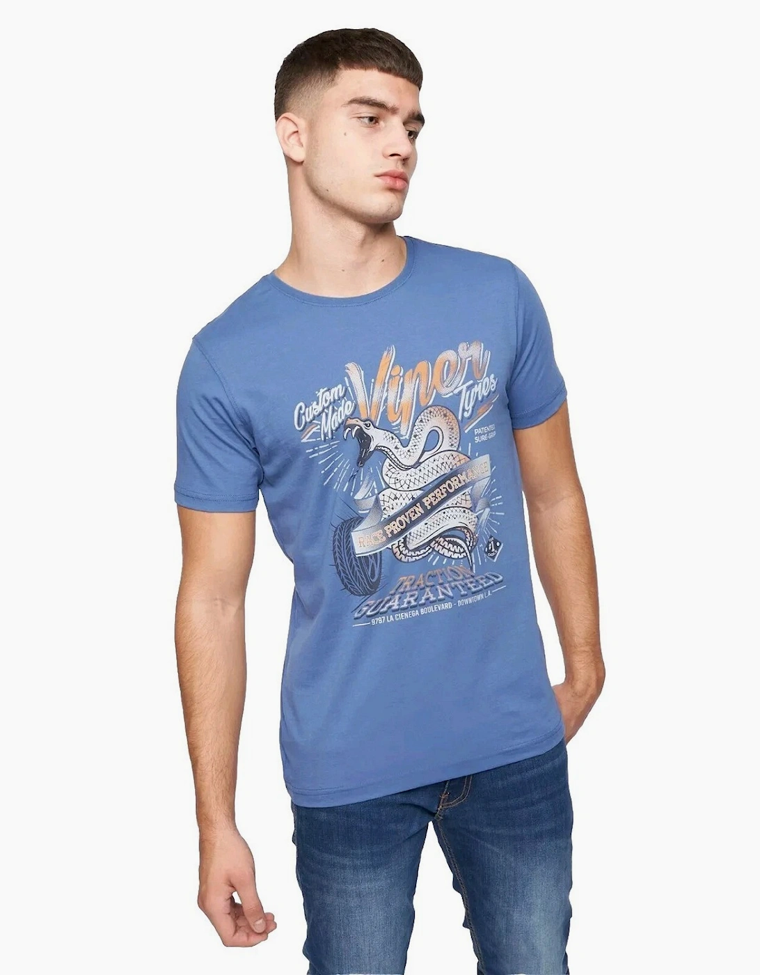 Mens Jerome Assorted Designs T-Shirt (Pack of 5)