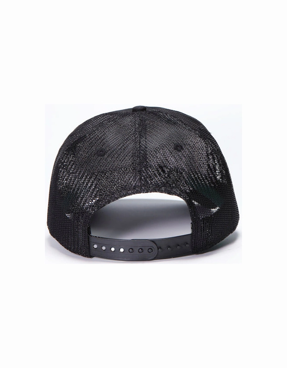 Iconic II Plate Trucker Cap - Black / Metallic Silver