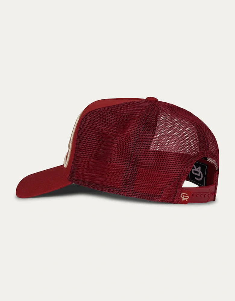 Iconic plate trucker cap - Dusk / Sand