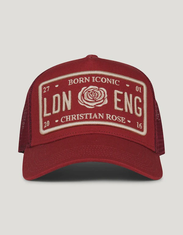 Iconic plate trucker cap - Dusk / Sand