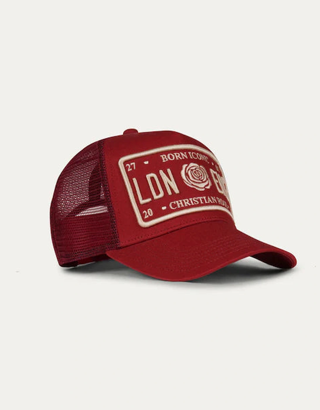 Iconic plate trucker cap - Dusk / Sand, 4 of 3