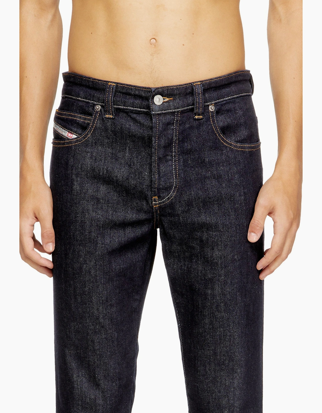 Diesel Men's Slim Straight Jeans - Black - Size 30/30 - Organic Cotton - Image 4