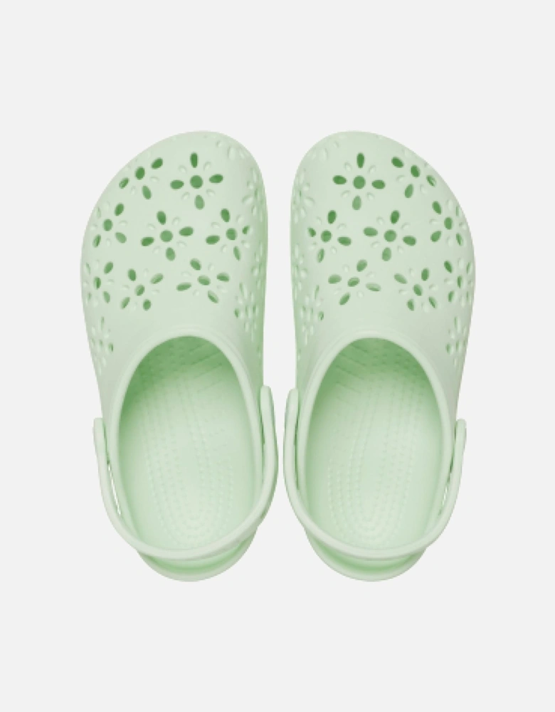 Junior Classic Floral Cut Out Clog