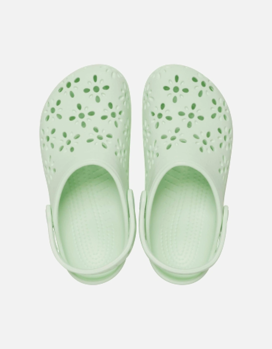 Junior Classic Floral Cut Out Clog