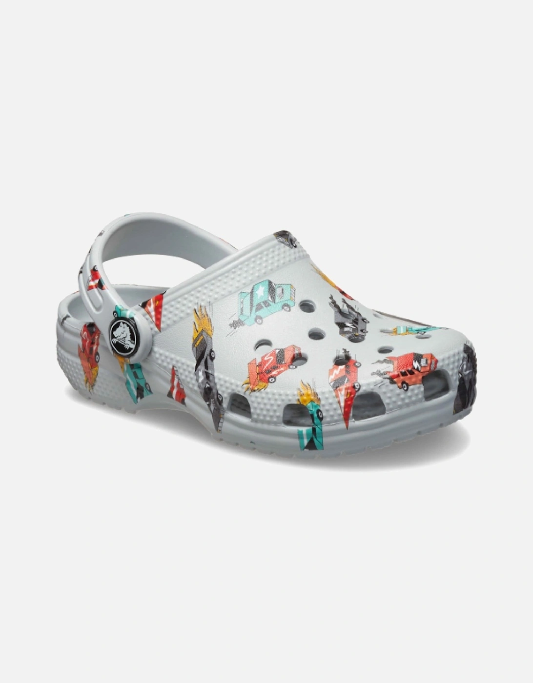 Junior Classic Race Cars Graphic Clog