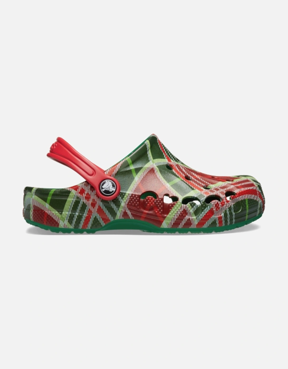 Junior Baya Holiday Plaid Clog, 7 of 6