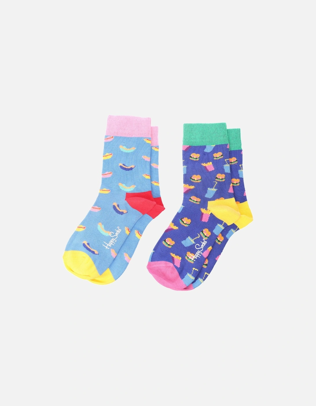 Infants 2 Pack of Hamburger Socks, 3 of 2