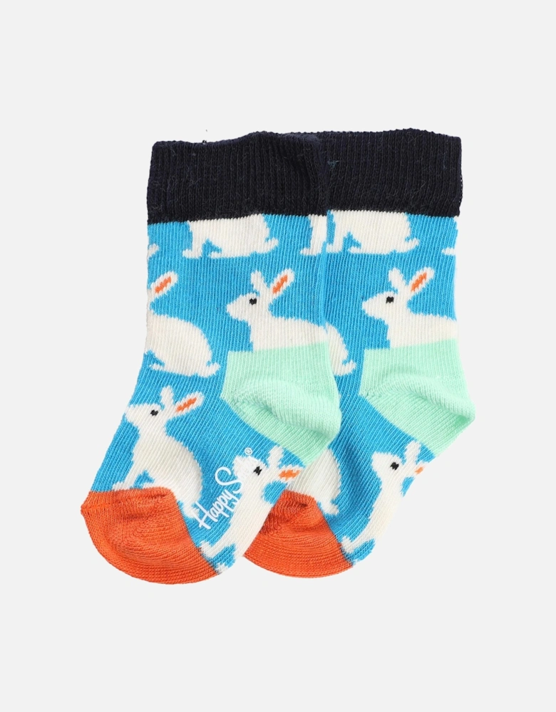 Infants 2 Pack of Smiling Heart Socks