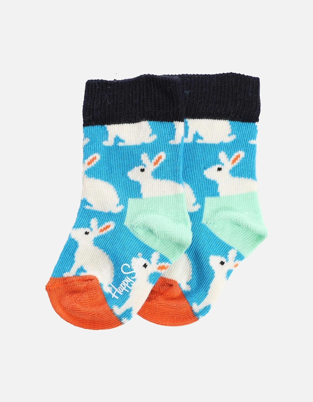 Infants 2 Pack of Smiling Heart Socks