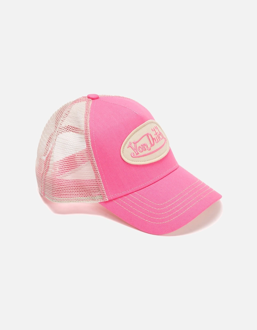 Staple Trucker Cotton Pink Caps