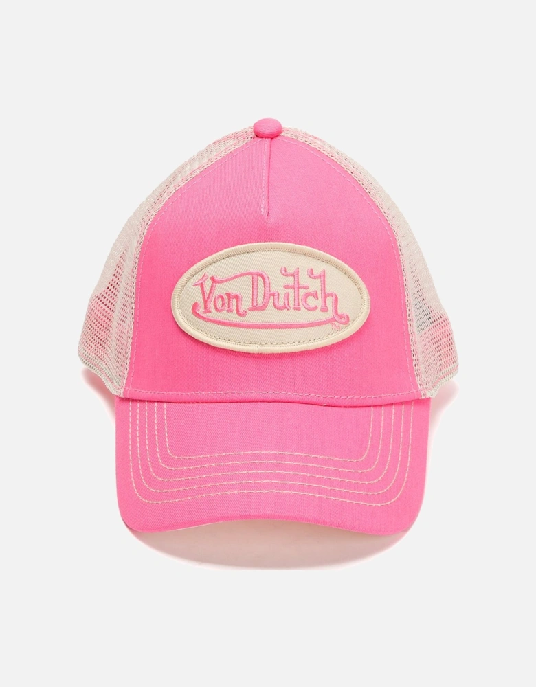 Staple Trucker Cotton Pink Caps