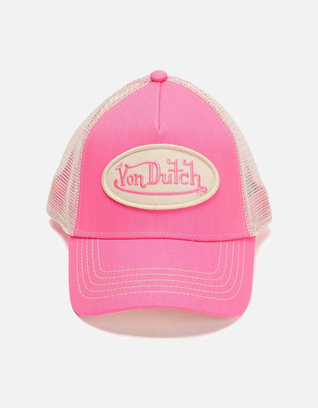 Staple Trucker Cotton Pink Caps, 5 of 4