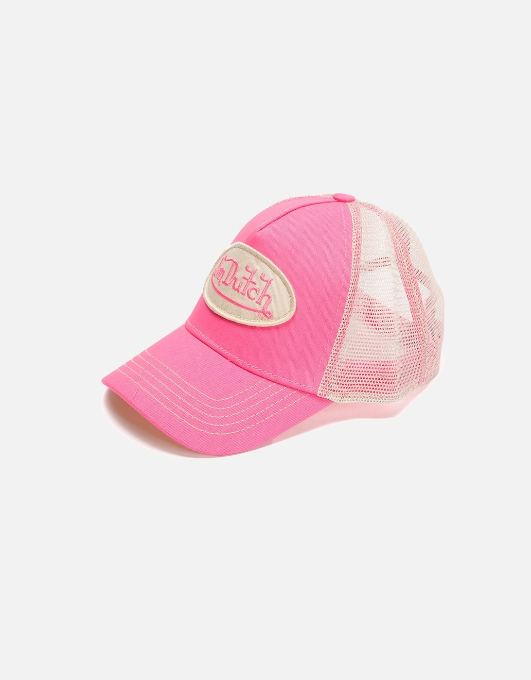Staple Trucker Cotton Pink Caps