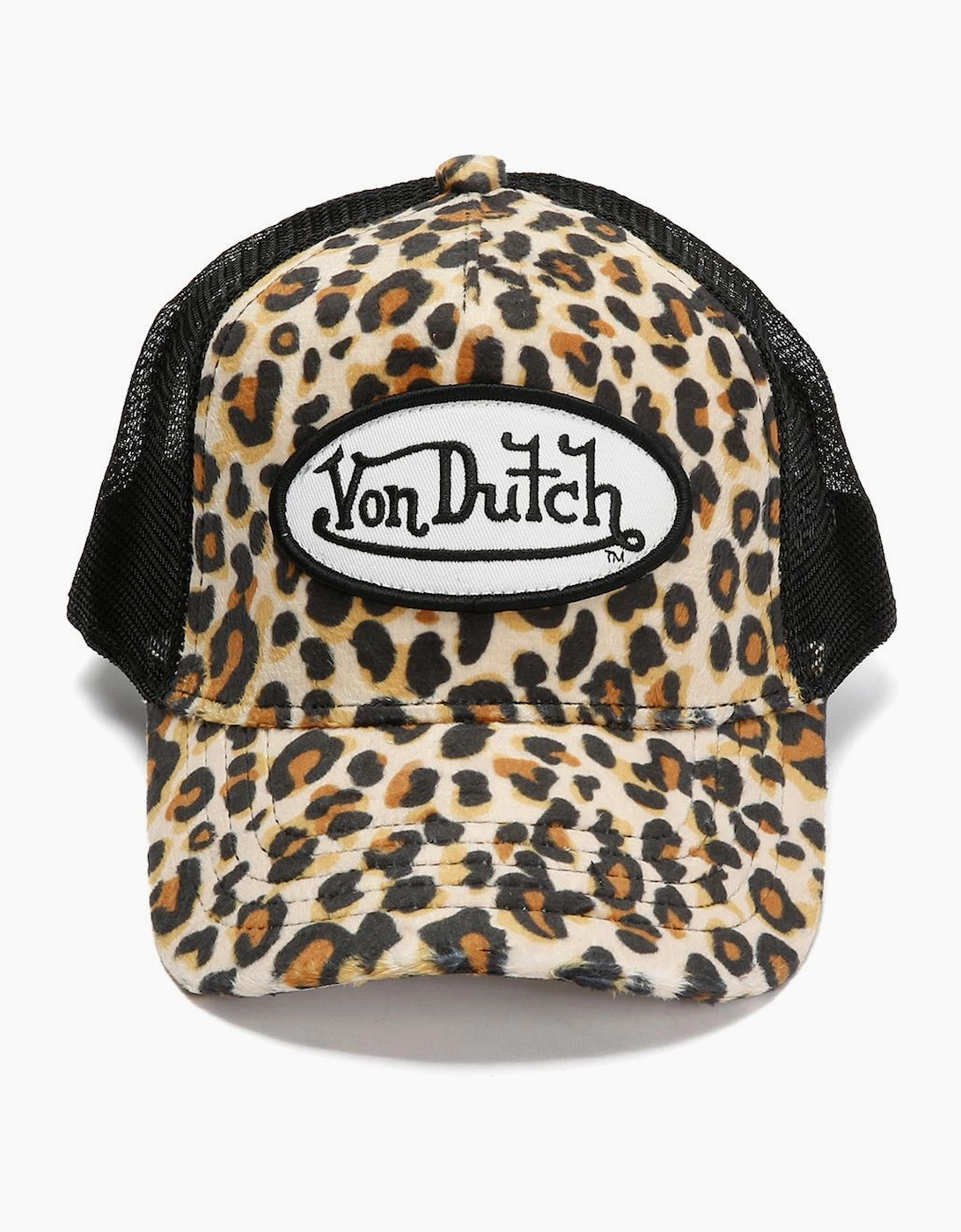 Von Dutch Von Dutch Vanimal Trucker Leopard Caps - Brown