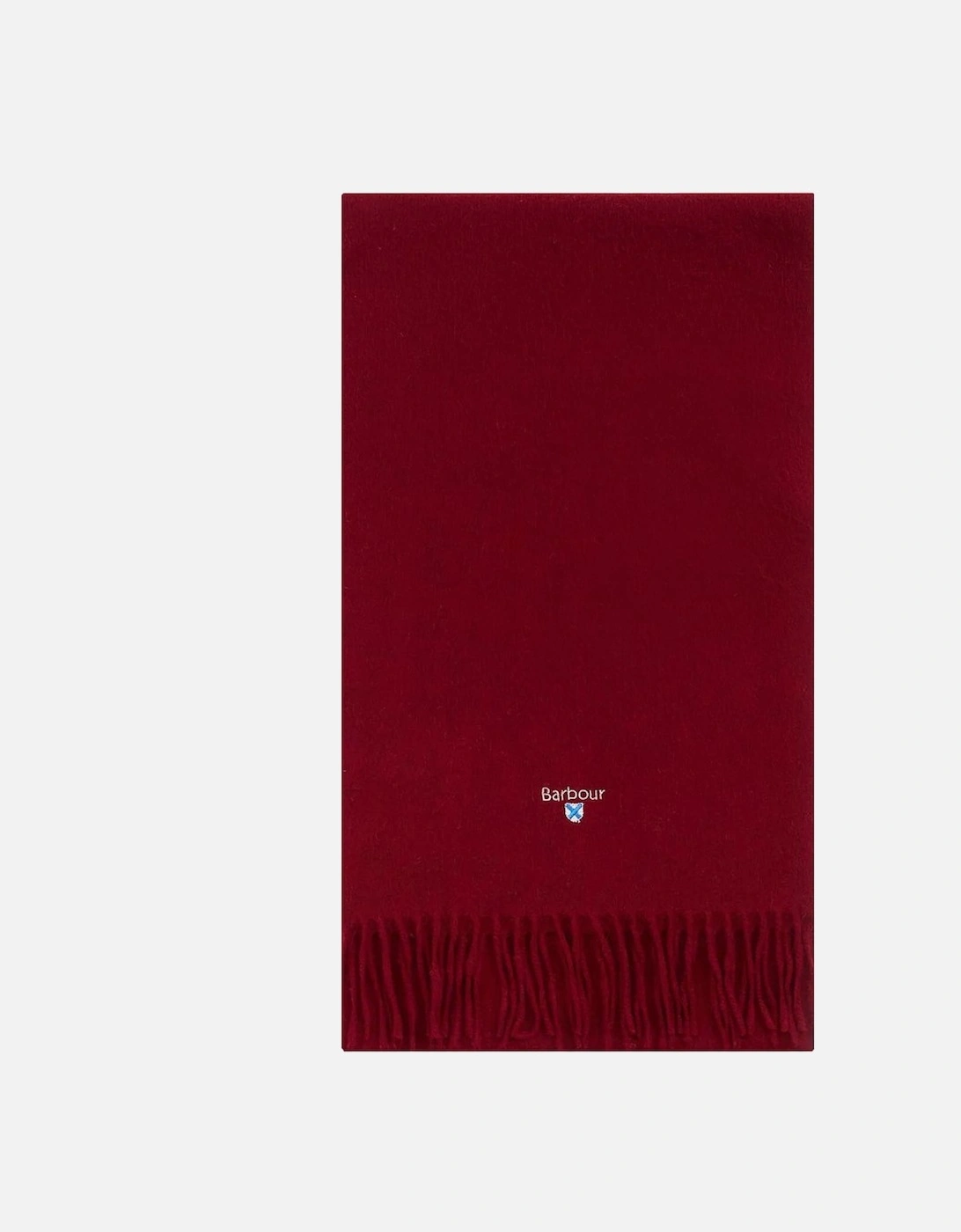 Plain Navy Lambswool Scarf