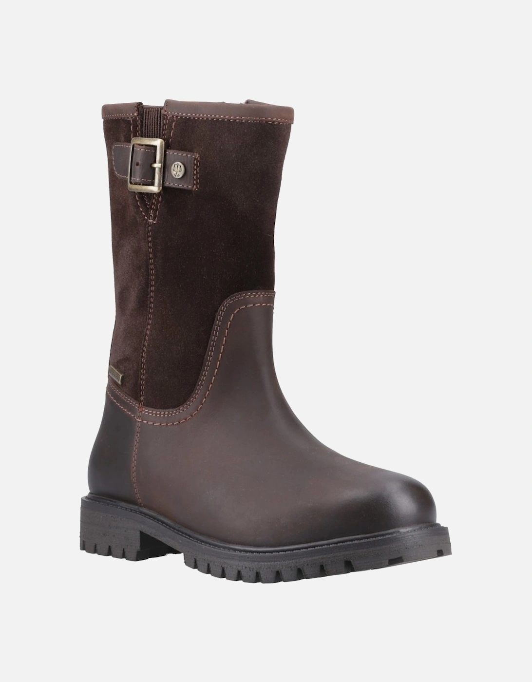 Canna Womens Calf Boots, 6 of 5