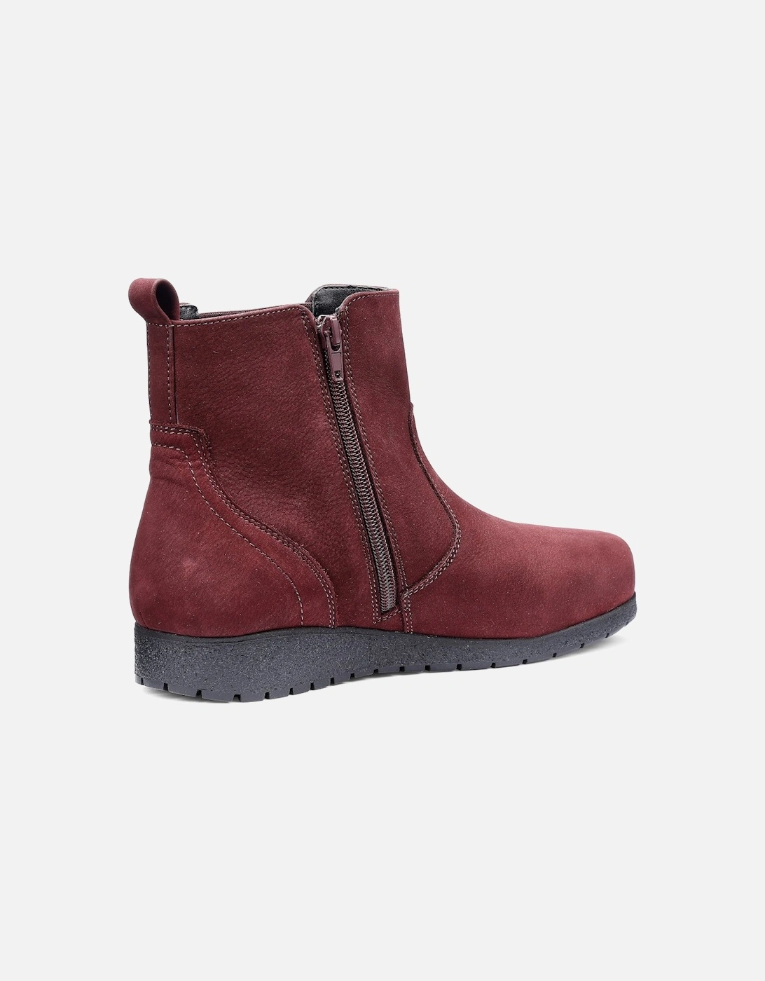 Exeter Womens Low Wedge Boots