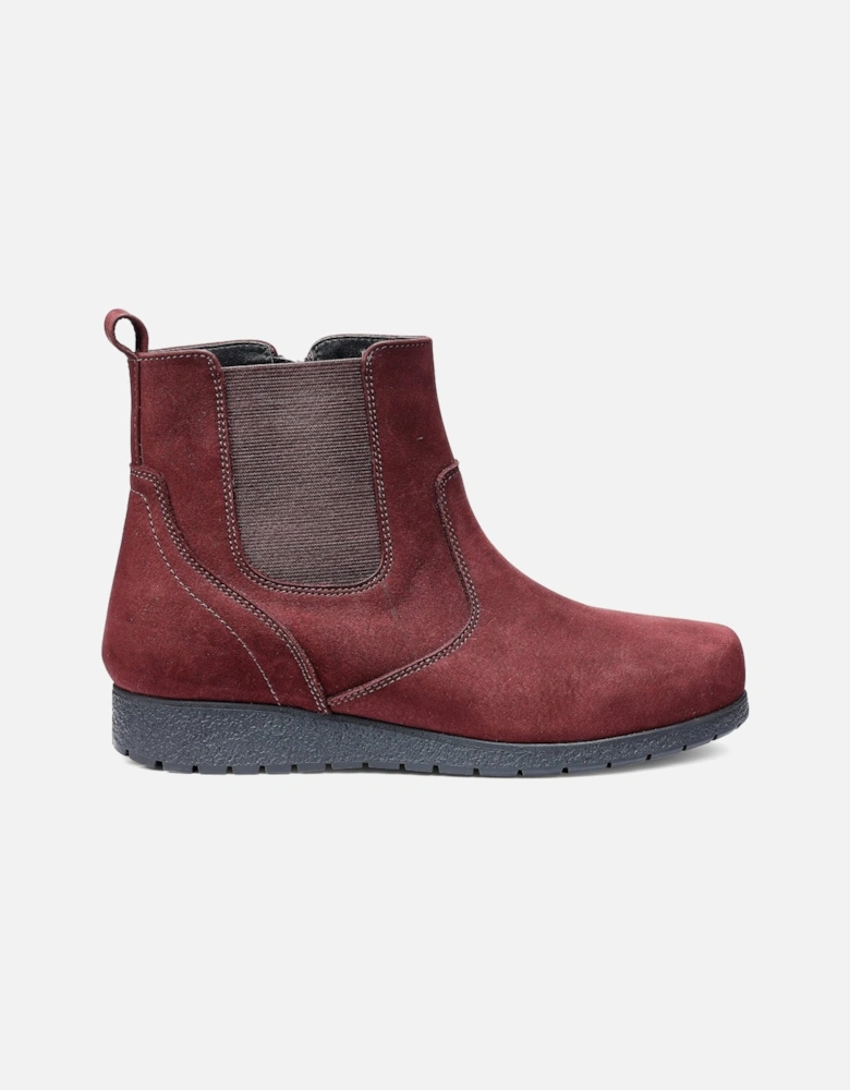 Exeter Womens Low Wedge Boots