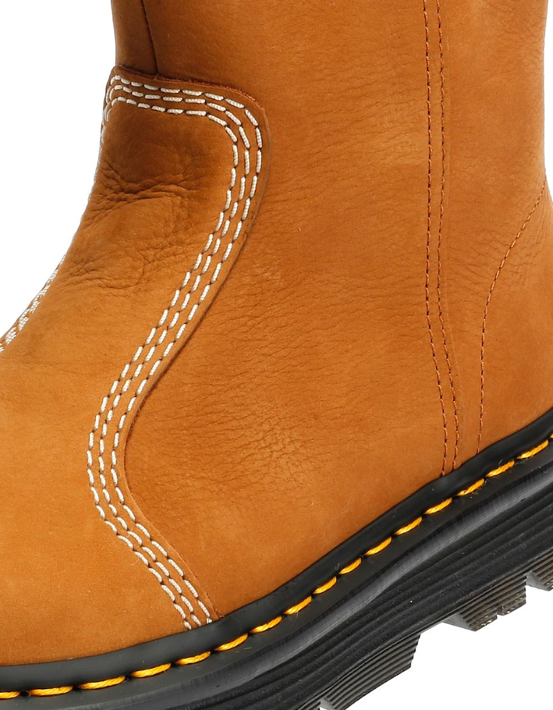 Dr. Martens Zebzag Rigger Milled Nubuck Women's Desert Brown Boots