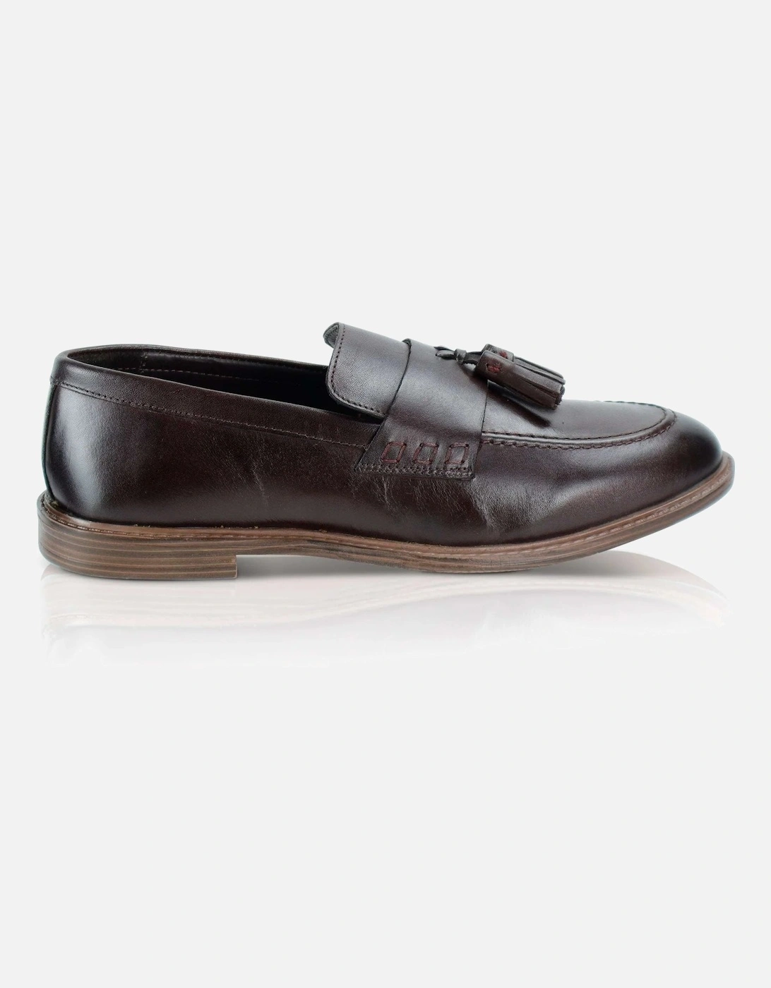 CHARLESTON Mens Loafers Burgundy, 2 of 1