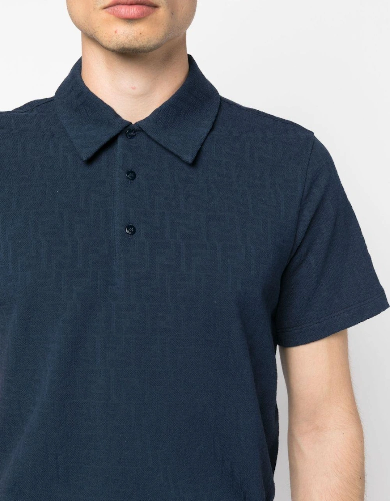Monogram Polo Navy