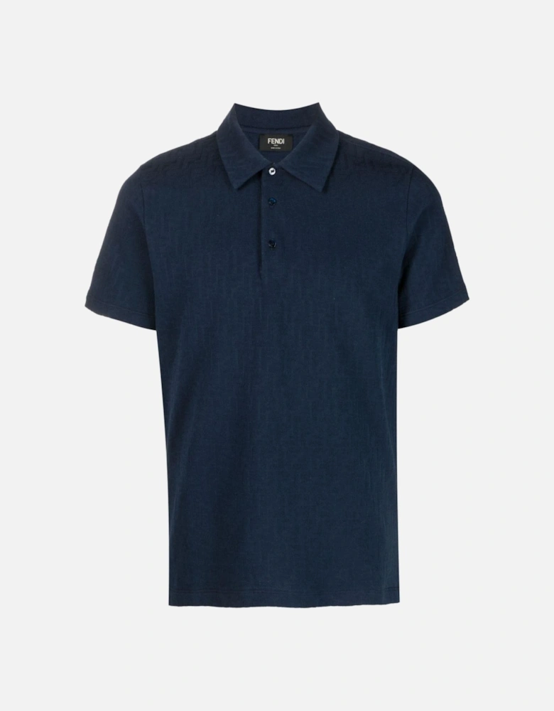 Monogram Polo Navy