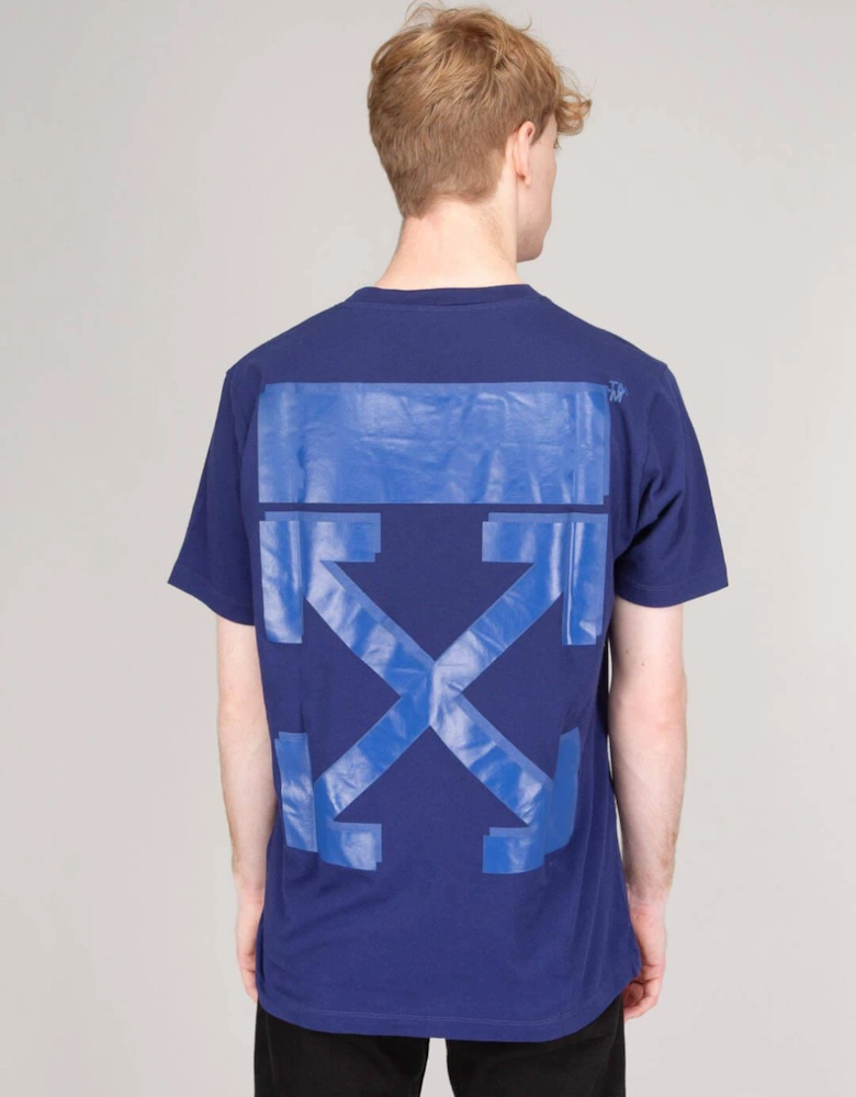 OFF WHITE Rubber ARROW T Shirt Navy