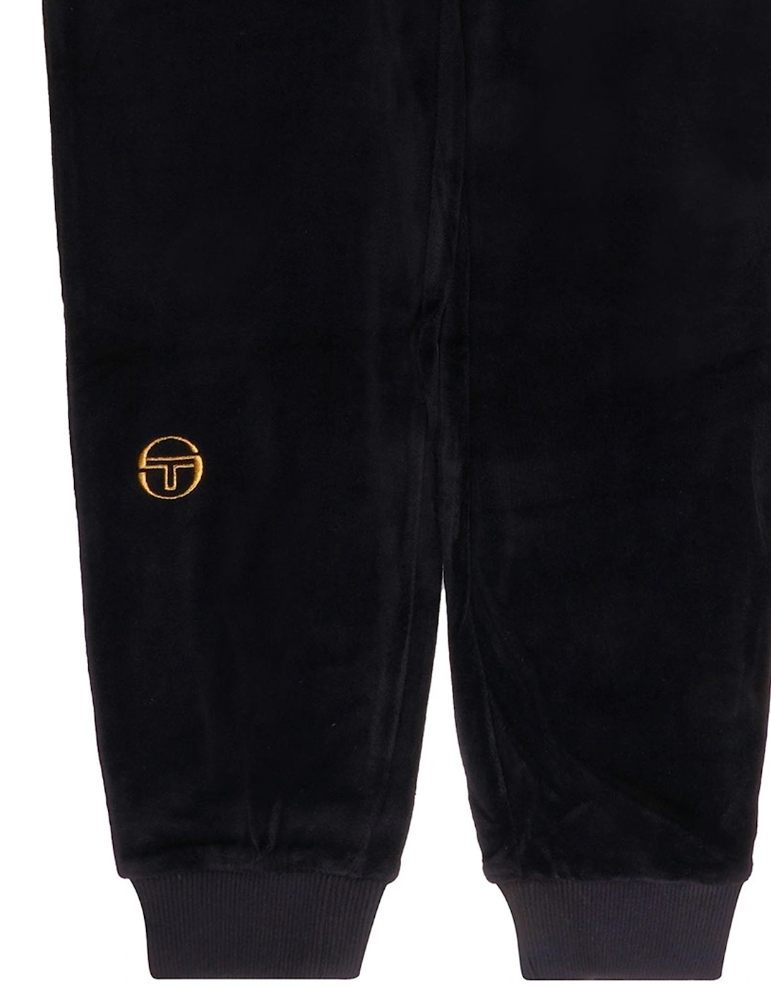 Court Velour Track Pant Joggers Black