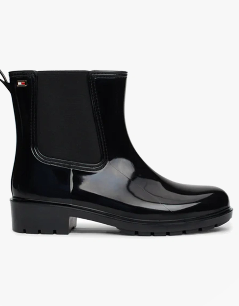 FLAG Womens Rainboots Black