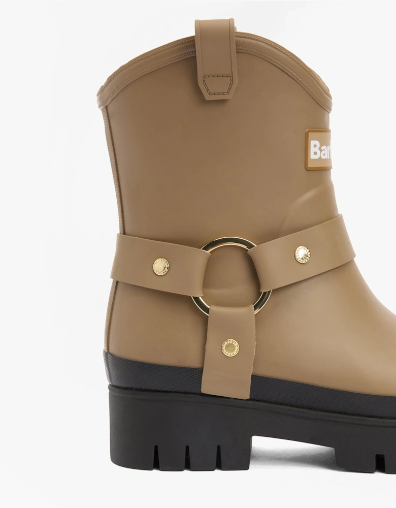 ELLEY Womens Wellies Military Brown