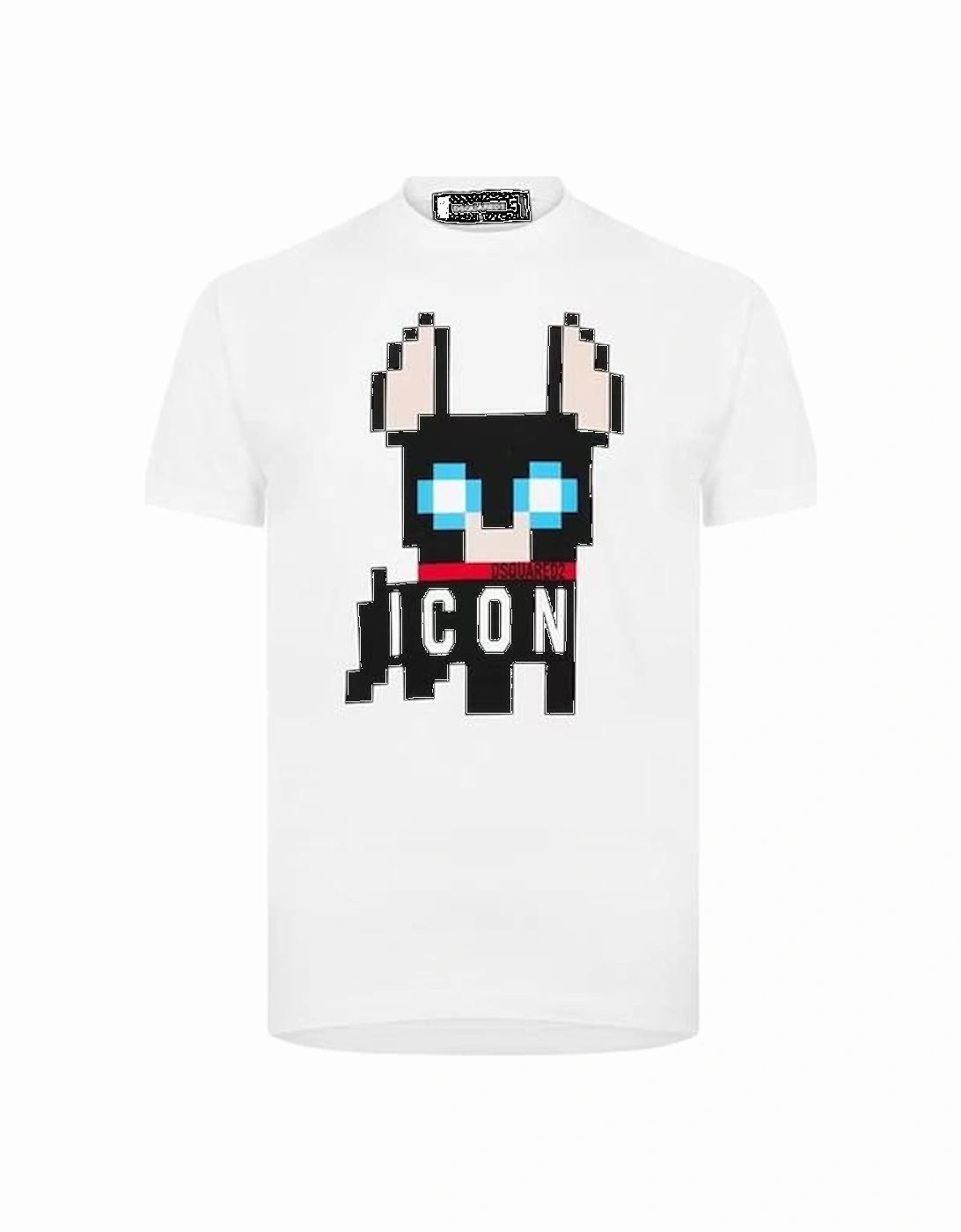 Icon Outline T-Shirt White, 3 of 2