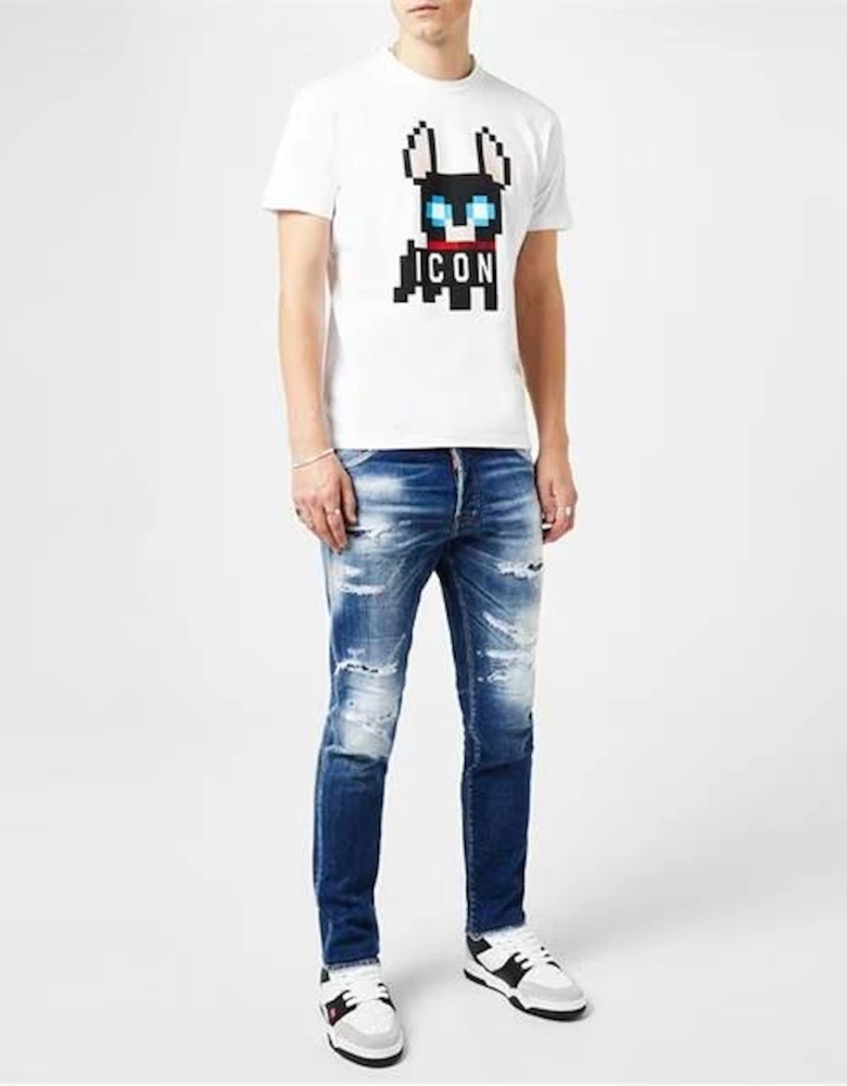 Icon Outline T-Shirt White