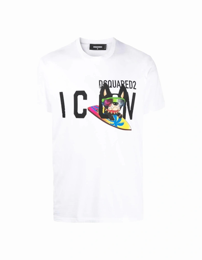 Icon Dog T-Shirt White