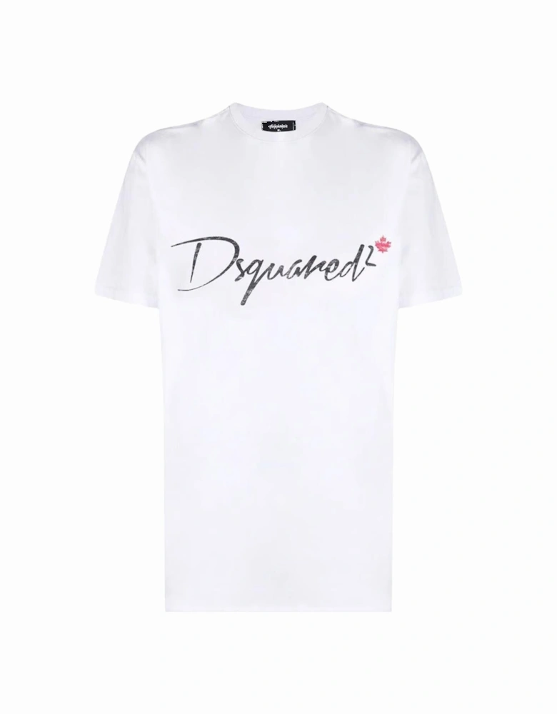 Signature  Logo T-Shirt White