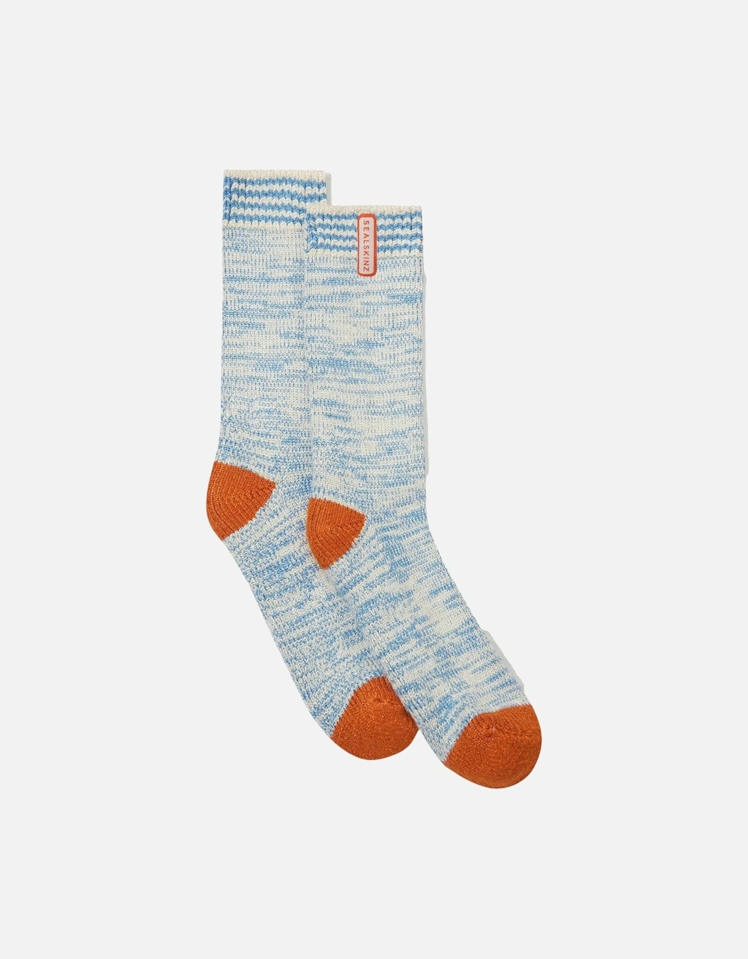 Cordwell Bamboo Twisted Socks Blue, 2 of 1