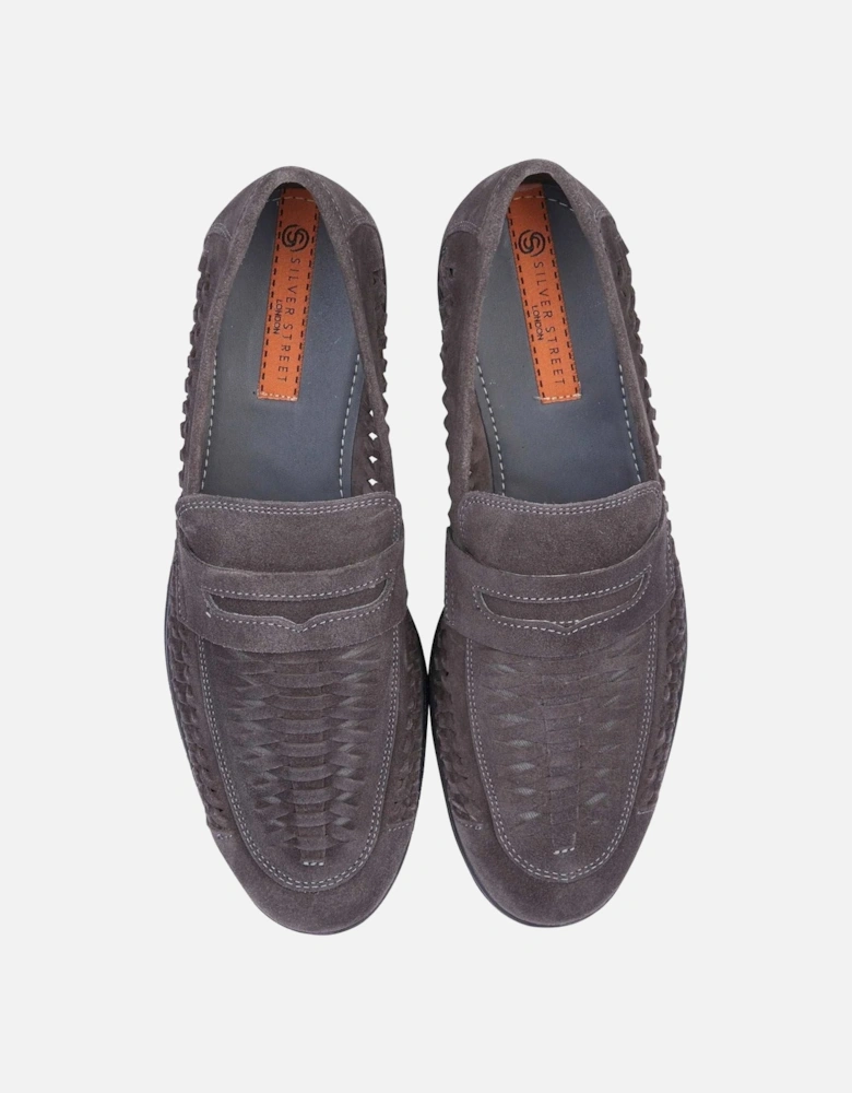 PERTH Mens Loafers Grey