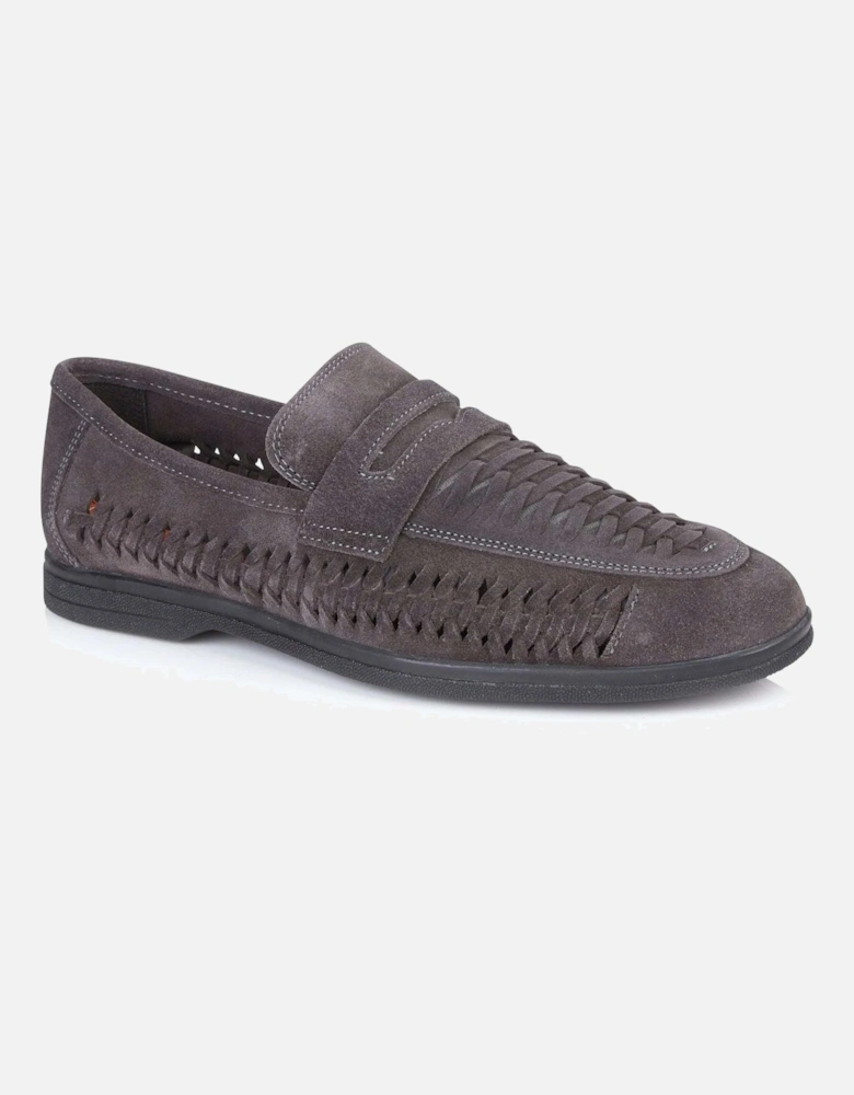 PERTH Mens Loafers Grey