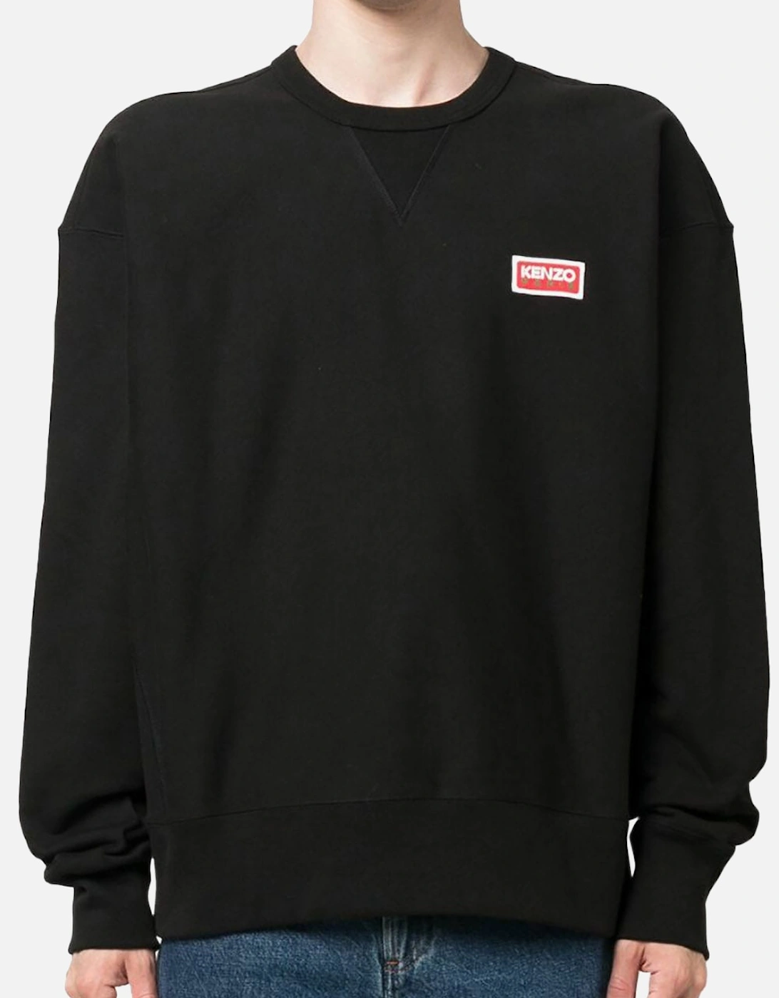 Men's Black Paris Logo Sweatshirt