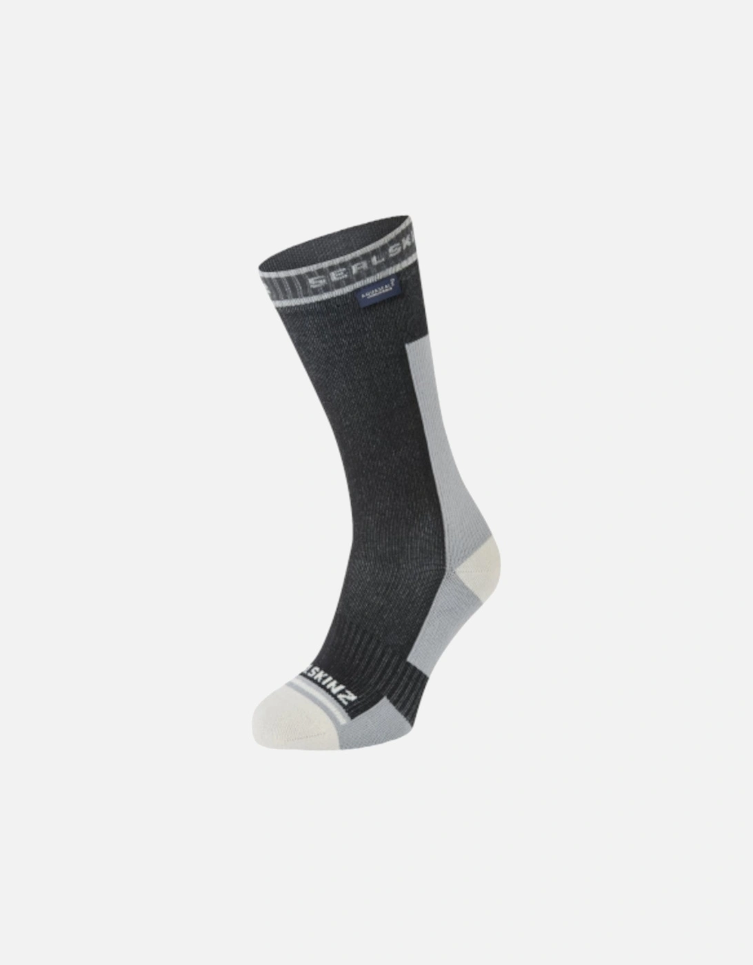 Holverstone Mid Length Running Socks Black, 3 of 2