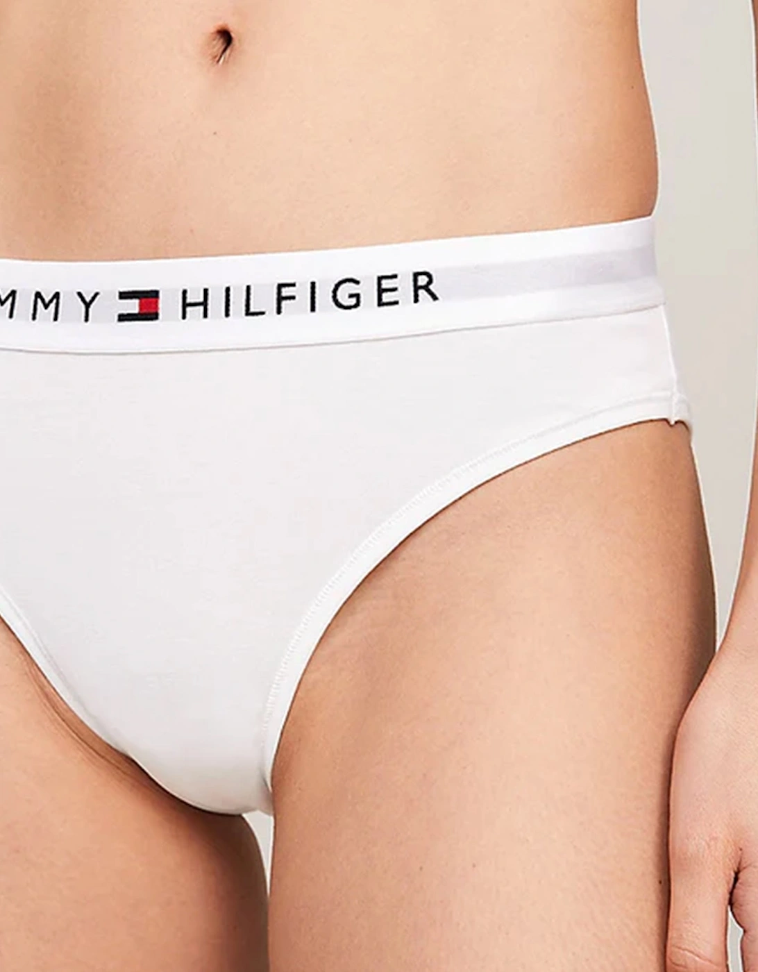 TH ORIGINAL LOGO BIKINI Womens Briefs White