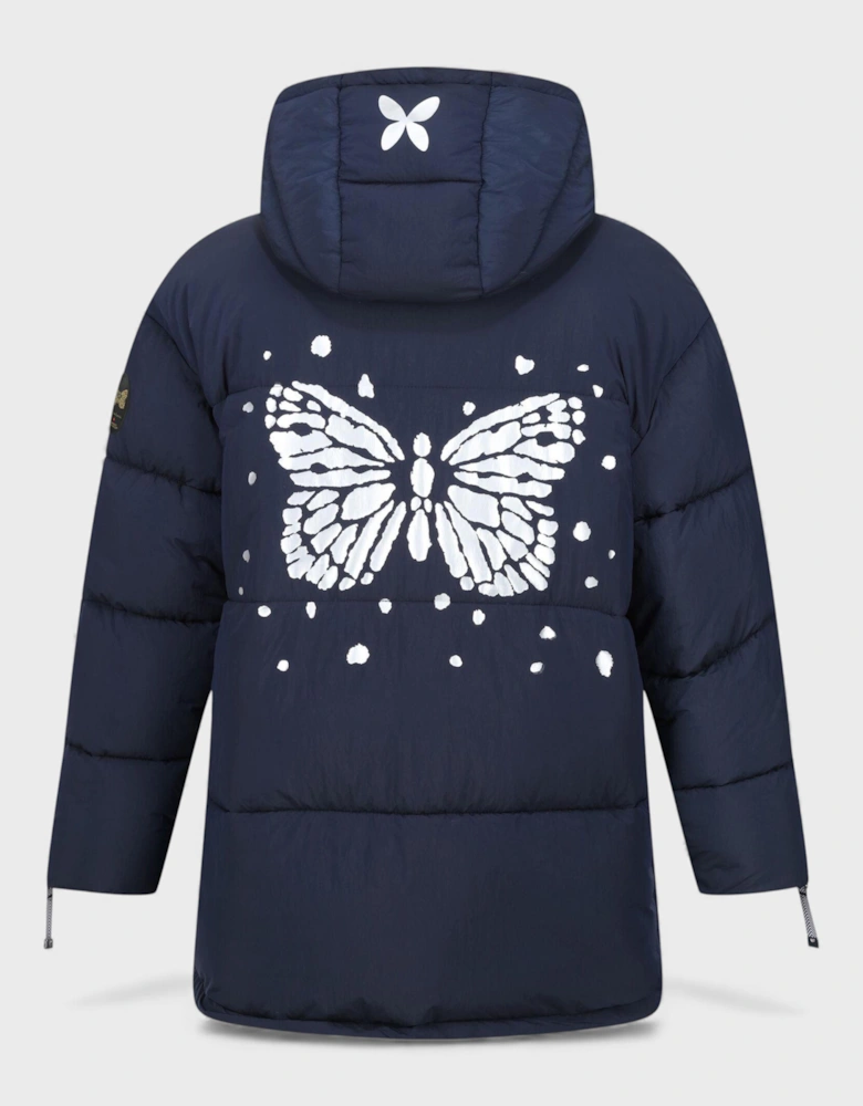 Christian Lacroix x Gallician Baffled Jacket Navy