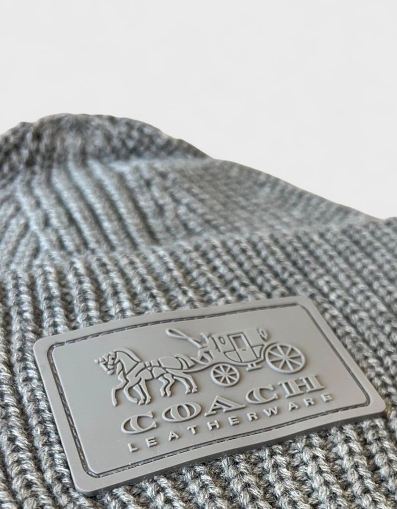 Patch Beanie Dove Grey