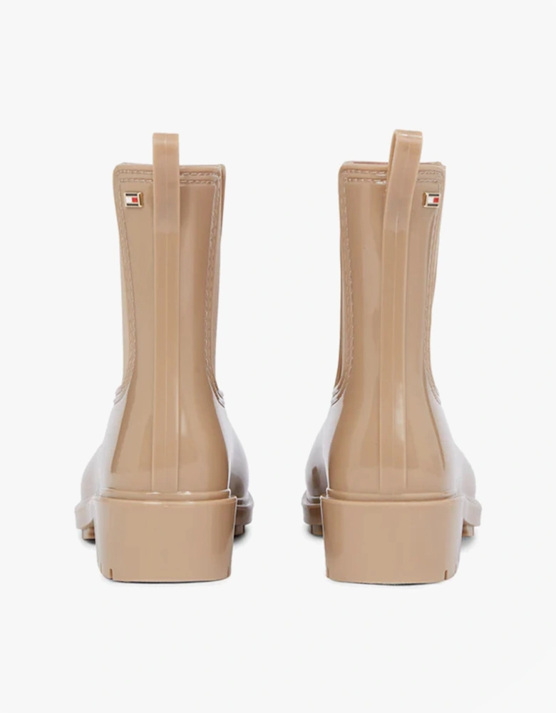 FLAG Womens Rainboots Beige