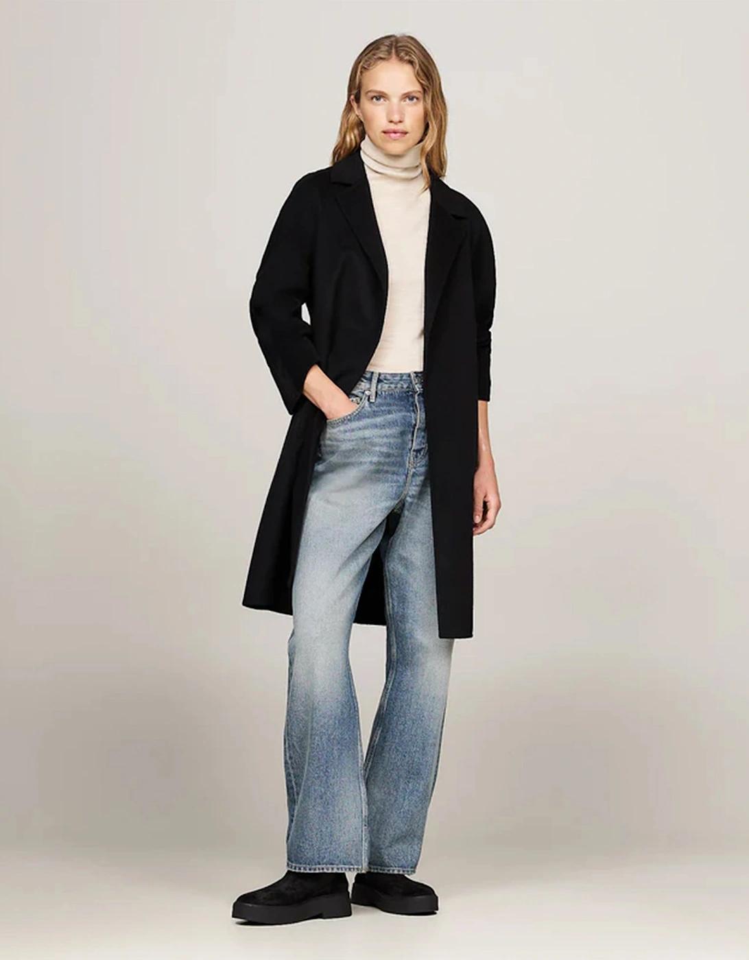 MINIMAL SUEDE Womens Chelsea Boots Black