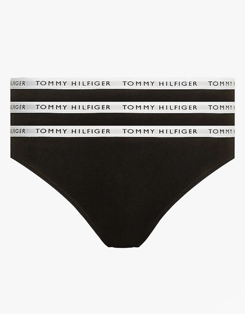 BIKINI 3 Pack Womens Briefs Black