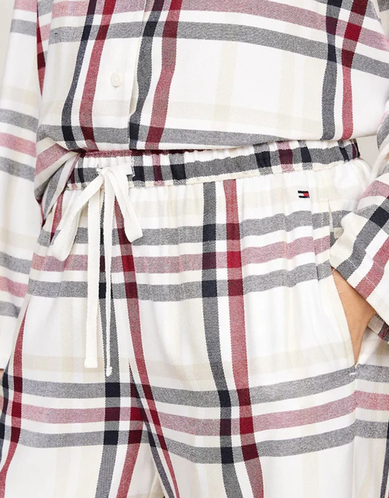 ORIGINAL Womens Pyjamas & Slippers Gift Set Heritage Check Ivory