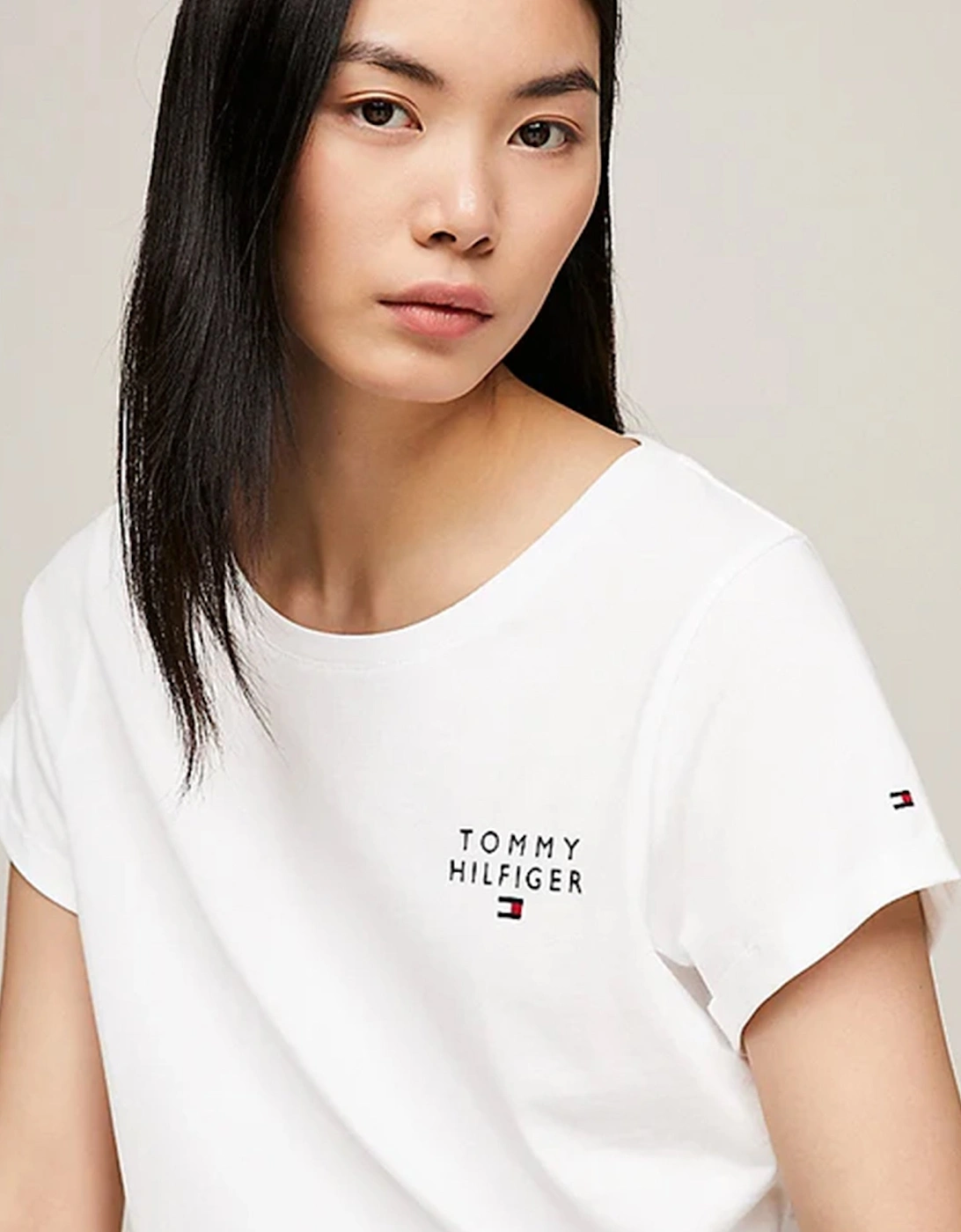 PURE COTTON Womens T-Shirt White