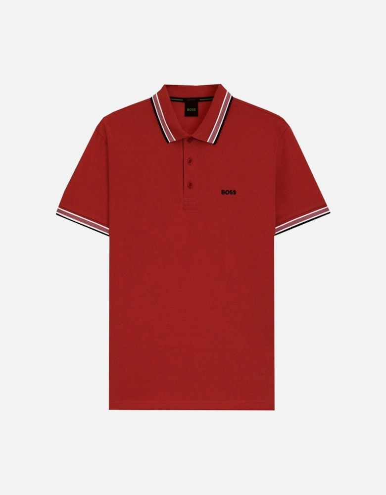 Dark Red Paddy Polo Shirt