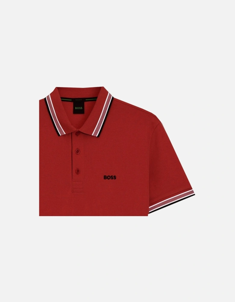 Dark Red Paddy Polo Shirt