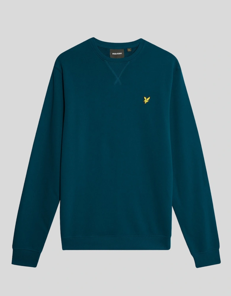 Cotton Crew Neck Sweatshirt